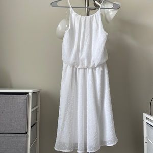 Francesca’s White Dress